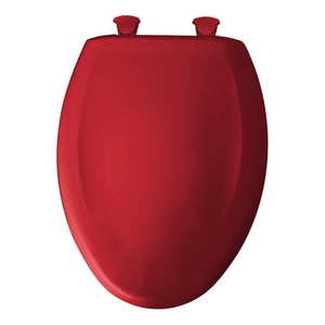 Bemis Elongated Closed-Front Toilet Seat and Lid with Whisper-Closeand Easy-Clean & Change