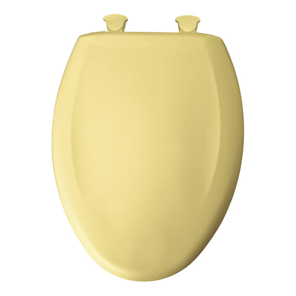 Bemis Elongated Closed-Front Toilet Seat and Lid with Whisper-Closeand Easy-Clean & Change