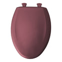 Bemis Elongated Closed-Front Toilet Seat and Lid with Whisper-Closeand Easy-Clean & Change