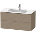 Duravit LC624203535 L-Cube Wall-Mount Vanity Unit Oak Terra