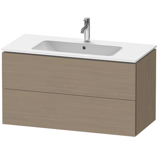 Duravit LC624203535 L-Cube Wall-Mount Vanity Unit Oak Terra