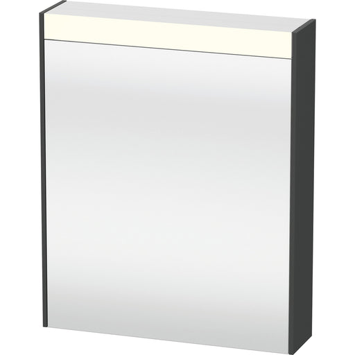 Duravit BR7101R49496000 Brioso Mirror Cabinet with Lighting Graphite
