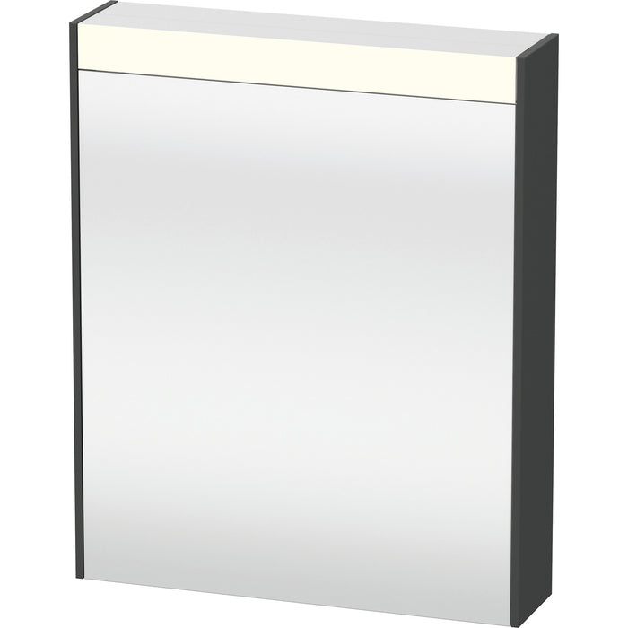 Duravit BR7101R49496000 Brioso Mirror Cabinet with Lighting Graphite