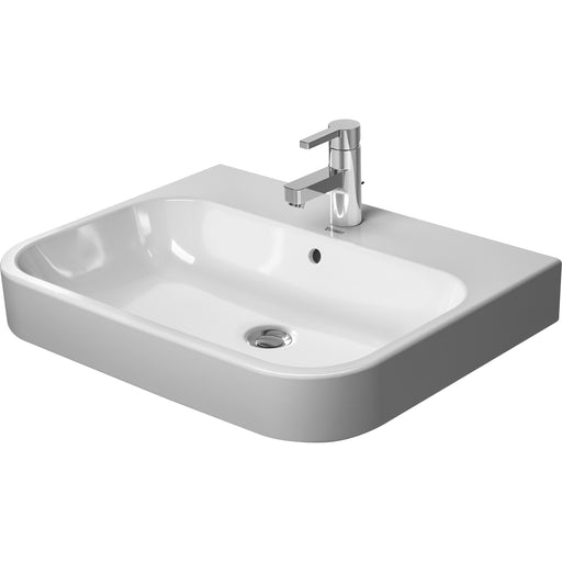 Duravit 2318650000 Happy D.2 25 5/8" Wall Mounted Bathroom Sink