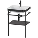 Duravit HP4735O8080 Happy D.2 Plus C-Bonded Vanity Kit Graphite