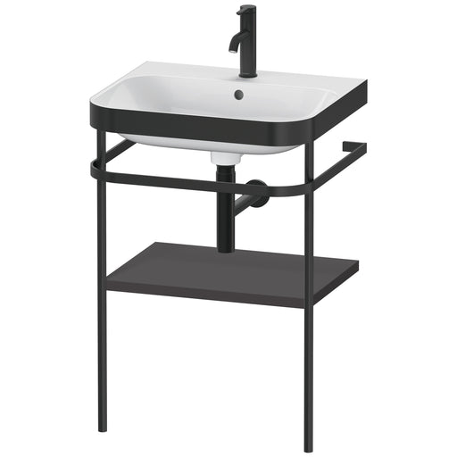 Duravit HP4735O8080 Happy D.2 Plus C-Bonded Vanity Kit Graphite