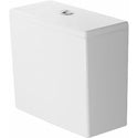 Duravit 0938200001 ME by Starck Dual Flush Toilet Tank with Top Push Button Flush