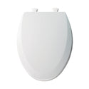 Bemis Elongated Molded Wood Toilet Seat with Easy-Clean & Change Hinge