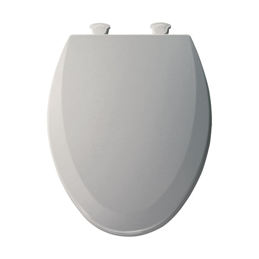 Bemis Elongated Molded Wood Toilet Seat with Easy-Clean & Change Hinge