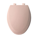 Bemis Elongated Molded Wood Toilet Seat with Easy-Clean & Change Hinge