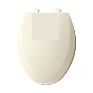 Bemis Elongated Molded Wood Toilet Seat with Easy-Clean & Change Hinge