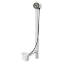 Geberit TurnControl 17" - 24" Plastic Tub Waste with 33" Cable - less Trim Kit