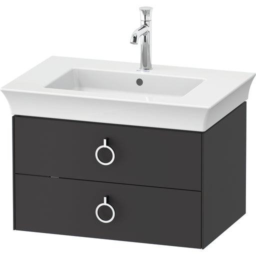 Duravit WT435105858 White Tulip Wall Mount Vanity Cabinet