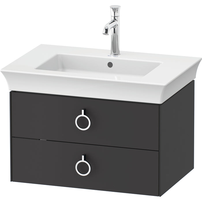 Duravit WT435105858 White Tulip Wall Mount Vanity Cabinet