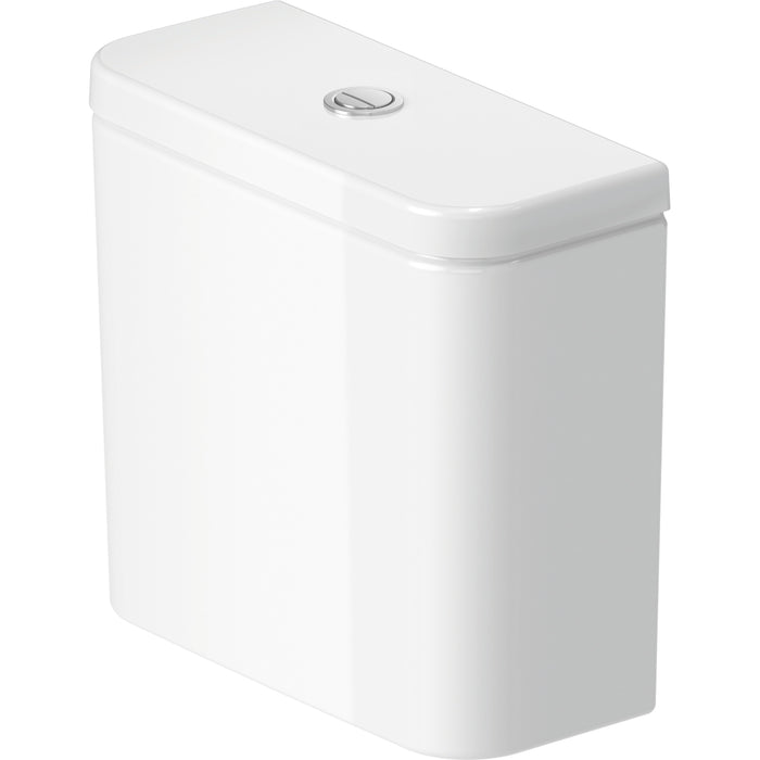 Duravit 0941100092 No.1 Dual Flush Toilet Tank with Top Push Button Flush