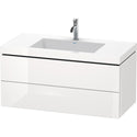 Duravit LC6928O2222 L-Cube Wall Mount C-Bonded Vanity