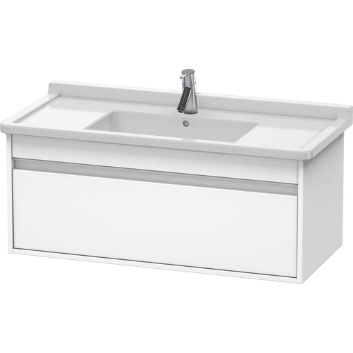 Duravit KT666501818 Ketho Wall-Mount Vanity Unit White