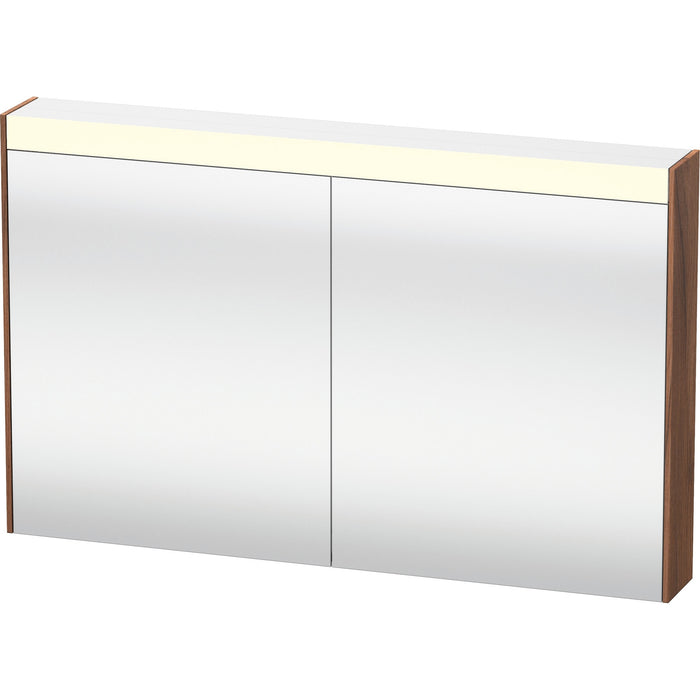 Duravit BR7103079796000 Brioso Mirror Cabinet with Lighting Walnut