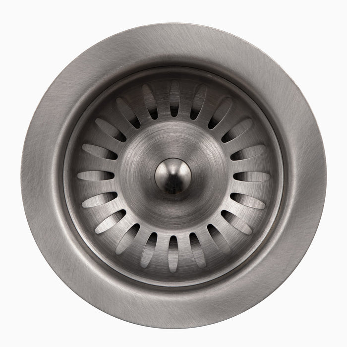 Houzer 190-9180 PW 3-1/2" Basket Strainer in Pewter