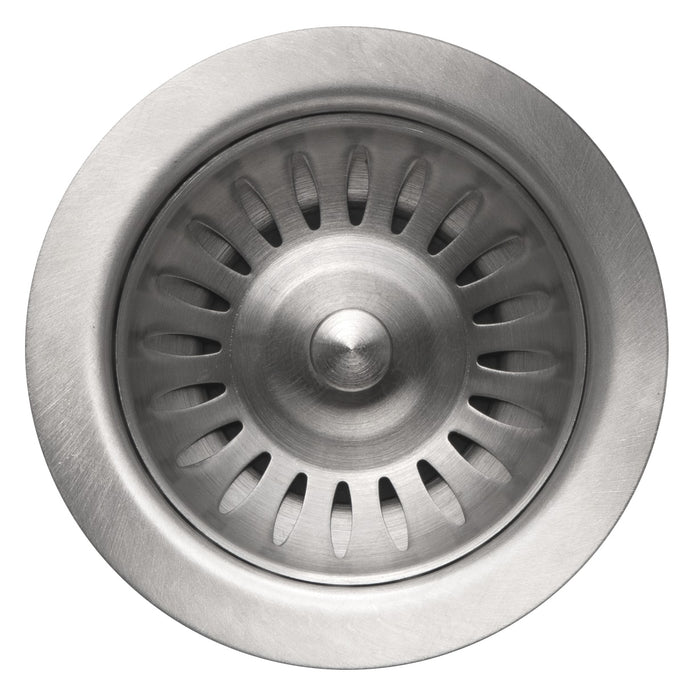 Houzer 190-9180 3-1/2" Stainless Steel Basket Strainer