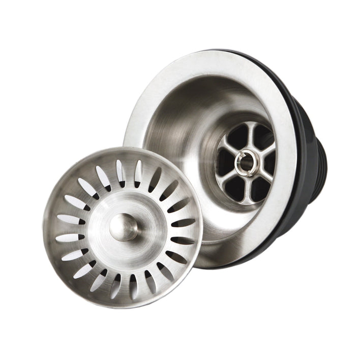 Houzer 190-9180 3-1/2" Stainless Steel Basket Strainer