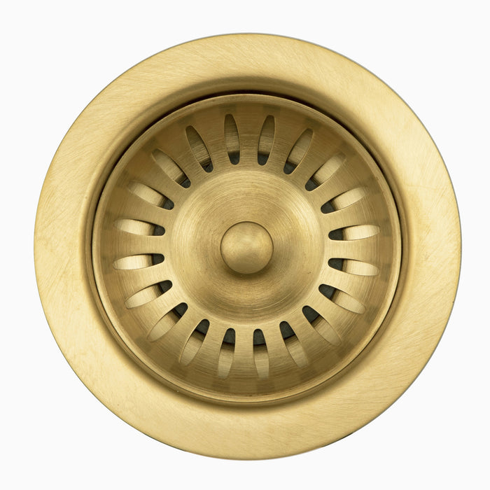 Houzer 190-9180 AC 3-1/2" Basket Strainer in Antique Copper