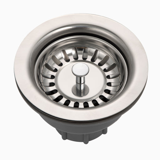 Houzer 190-9180 PS 3-1/2" Basket Strainer in Antique Satin