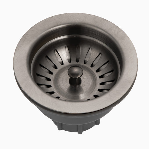 Houzer 190-9180 PW 3-1/2" Basket Strainer in Pewter