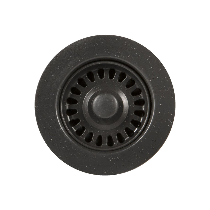 Houzer 190-9565 3-1/2" Basket Strainer in Matte Black