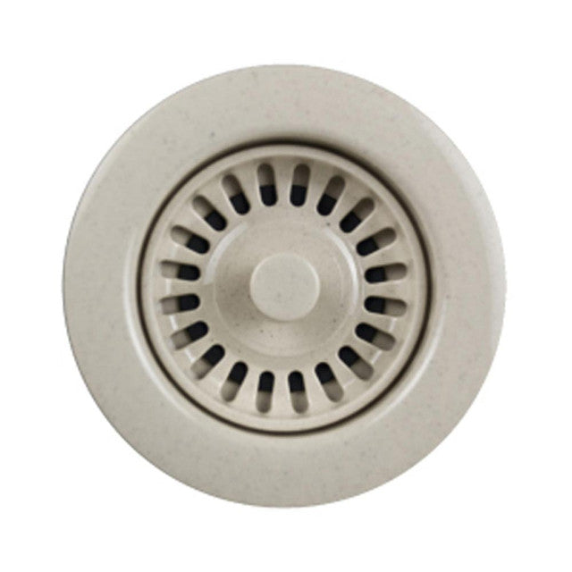 Houzer 190-9567 3-1/2" Basket Strainer in Granite Bone