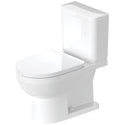 Duravit D4061500 No.1 1.28 GPF Elongated Two Piece Toilet