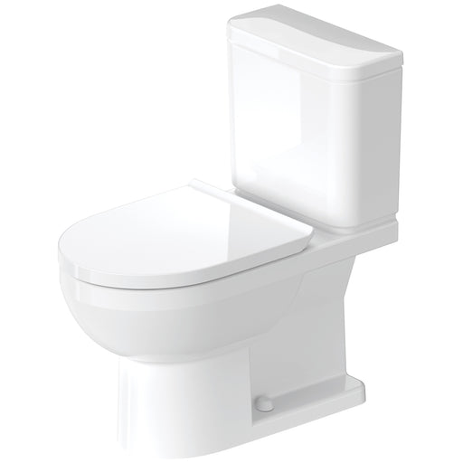 Duravit D4061500 No.1 1.28 GPF Elongated Two Piece Toilet