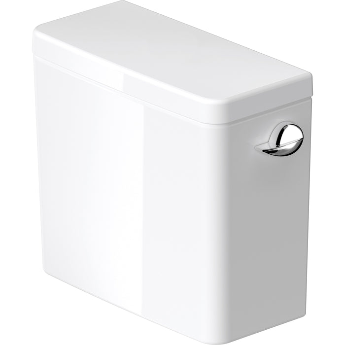 Duravit 09442100U4 D-Neo 1.28 GPF Toilet Tank with Right Lever Flush