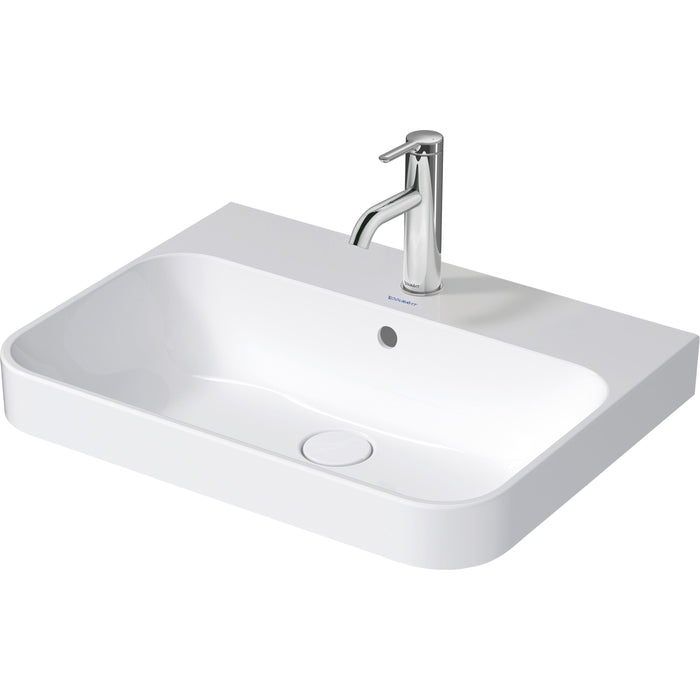 Duravit 23606000001 Happy D.2 Plus Washbowl White with WonderGliss