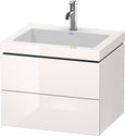 Duravit LC6926O8585 L-Cube Wall Mount C-Bonded Vanity