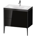 Duravit XV4710OB240P XViu C-Bonded Floorstanding Vanity Kit Black