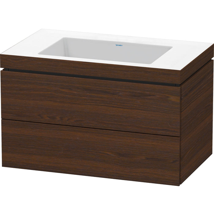 Duravit LC6927N6969 L-Cube Wall Mount C-Bonded Vanity
