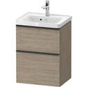Duravit DE43500BD350000 D-Neo Vanity Unit Wall-Mounted Oak Terra