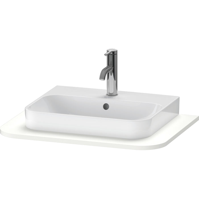 Duravit HP031B03636 Happy D.2 Plus Console with Sink Cut-Out White