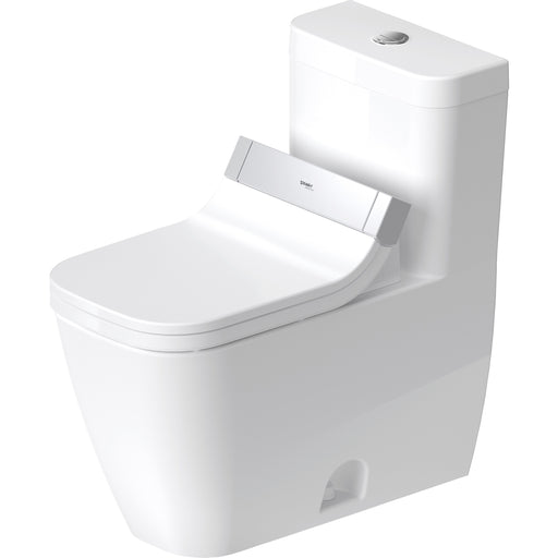 Duravit 2121512001 Happy D.2 Dual Flush Elongated One Piece Toilet