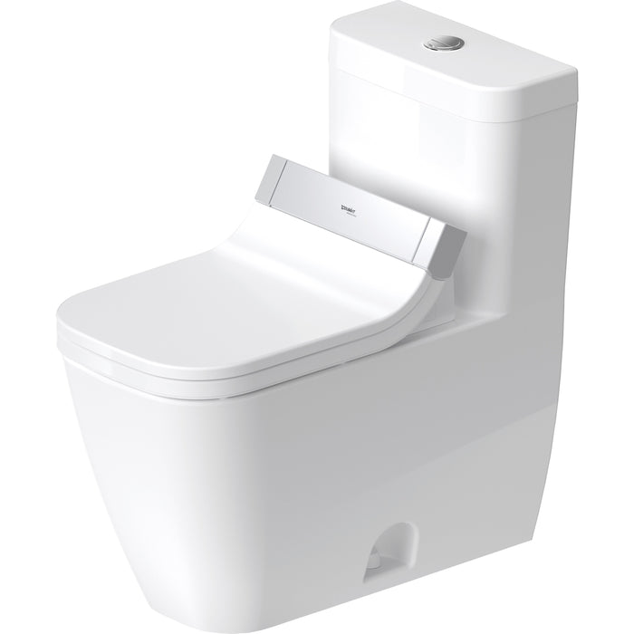 Duravit 2121510001 Happy D.2 Dual Flush Elongated One Piece Toilet