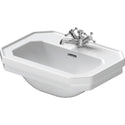 Duravit 0785500000 1930 Series Octagonal Wall Mounted Bathroom Sink