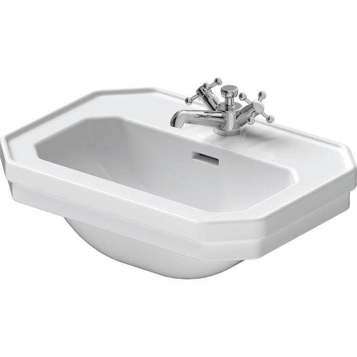 Duravit 0785500000 1930 Series Octagonal Wall Mounted Bathroom Sink