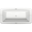 Duravit 700517000000090 Bento Starck Box Freestanding Bathtub Acrylic