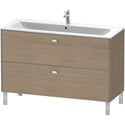 Duravit BR440401035 Brioso Floorstanding Vanity Unit Oak Terra