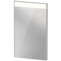 Duravit BR7020007076000 Brioso Mirror with Lighting Concrete Gray