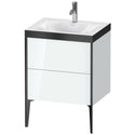 Duravit XV4709OB285P XViu C-Bonded Floorstanding Vanity Kit White