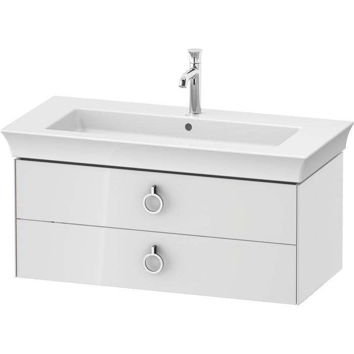 Duravit WT435208585 White Tulip Wall Mount Vanity Cabinet