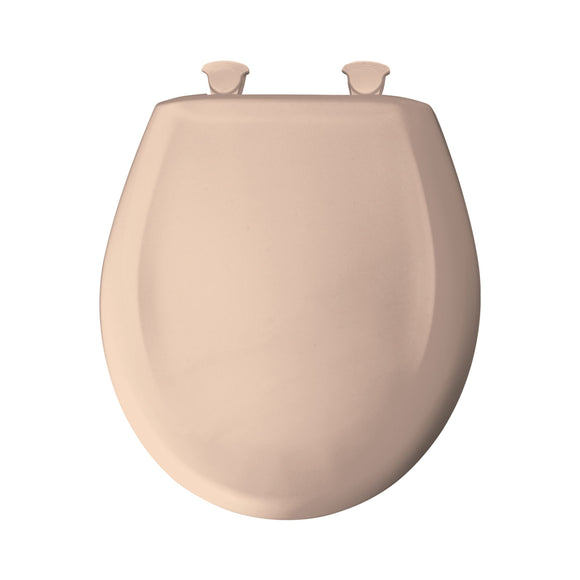 Bemis Round Closed-Front Toilet Seat with Soft Close and STA-TITE Seat Fastening System