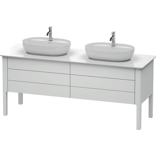 Duravit LU9567B3636 Luv Wall Mount Double Vanity Cabinet